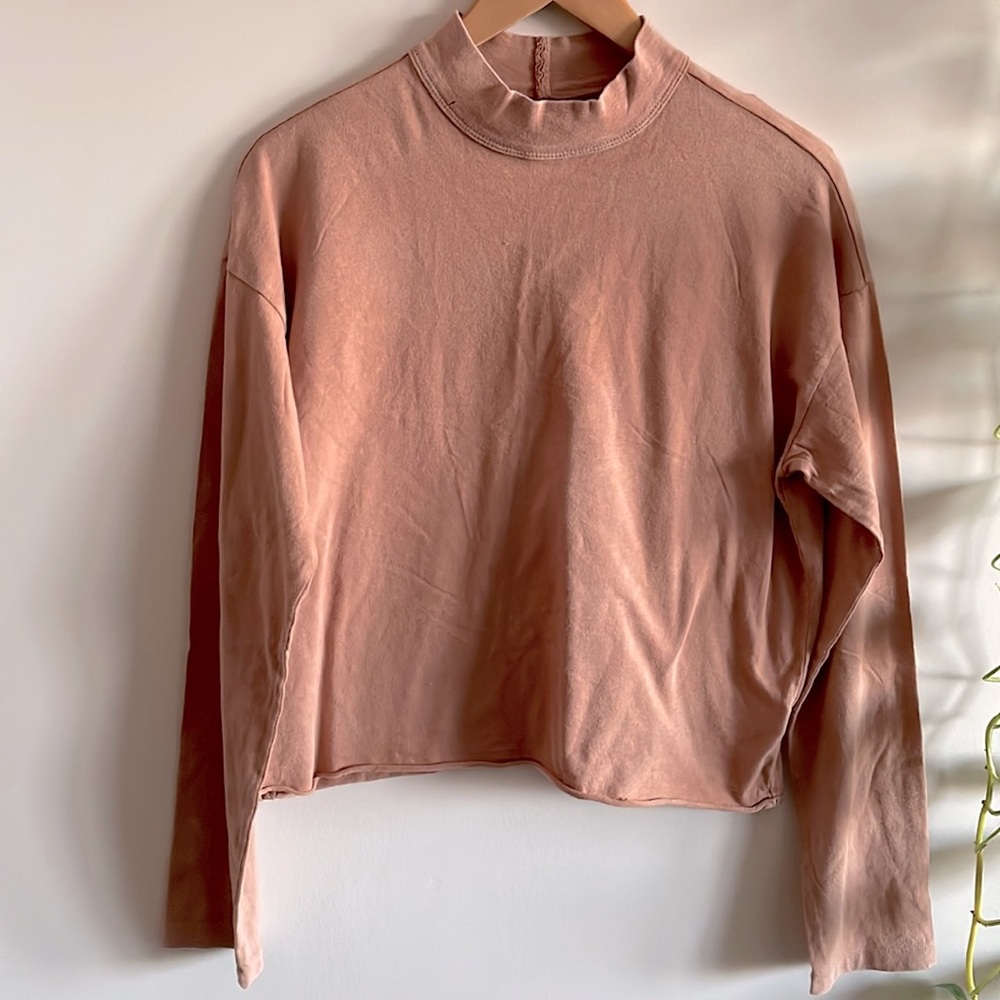 Aerie| long sleeve collar shirt